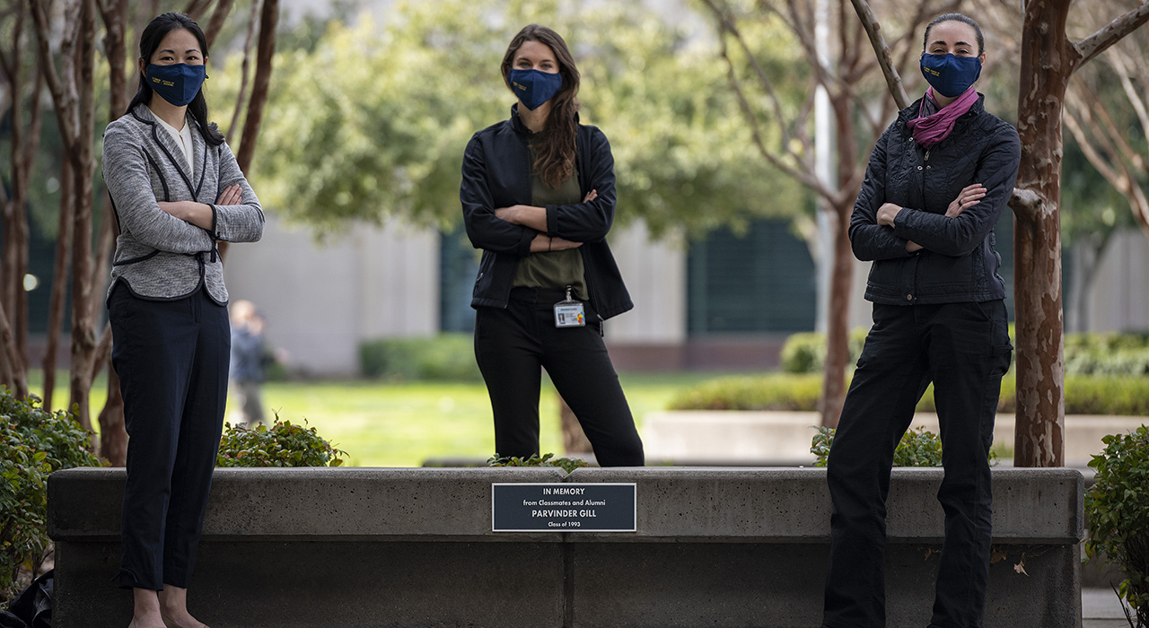 Erica Lin, Christina Lowry and Annica Stull-Lane are finalists in the international Innovate4Health competition